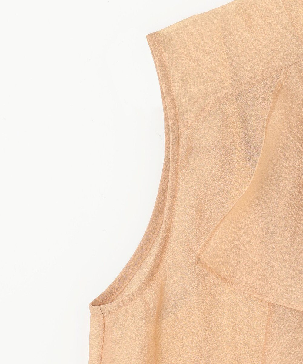 GRACE CONTINENTAL シアーボウタイノースリーブ 