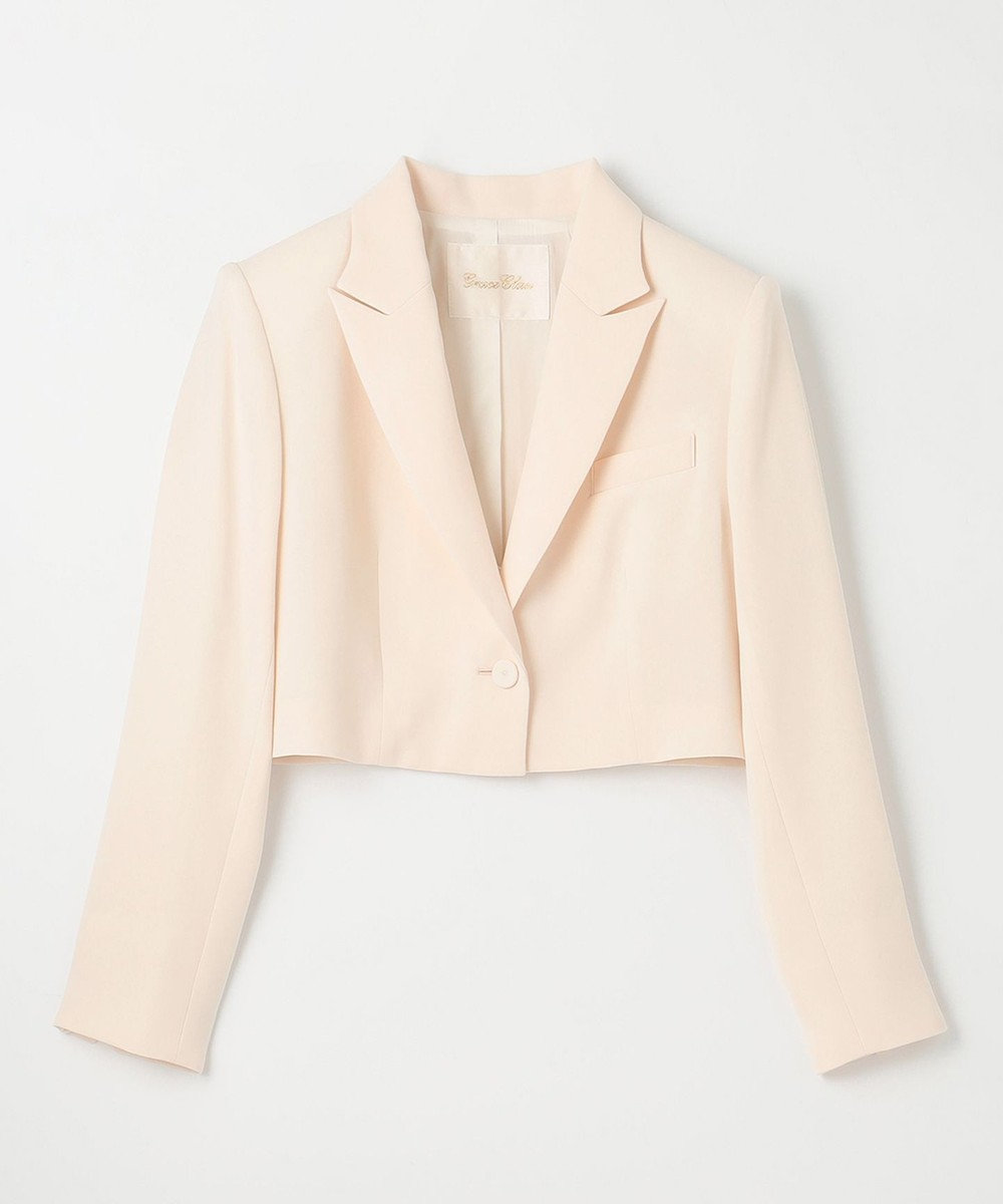 GRACE CONTINENTAL トリアセショート丈ジャケット