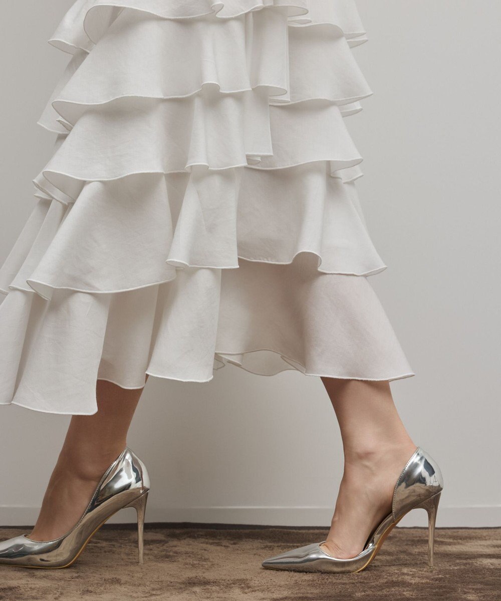 GRACE CONTINENTAL ティアードフリルスカート 