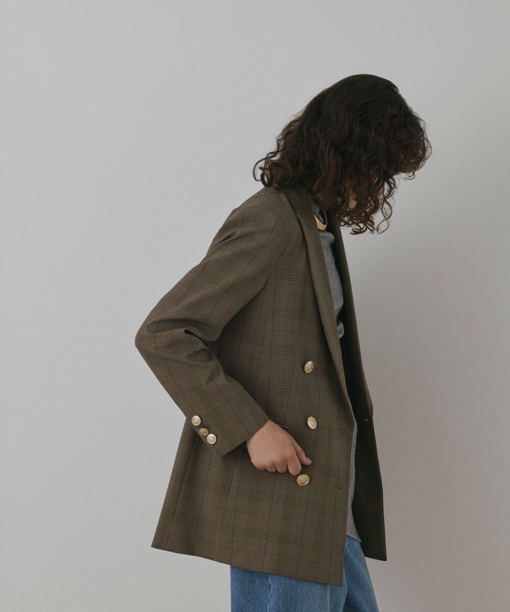 GRACE CONTINENTAL バックベンツダブルジャケット 