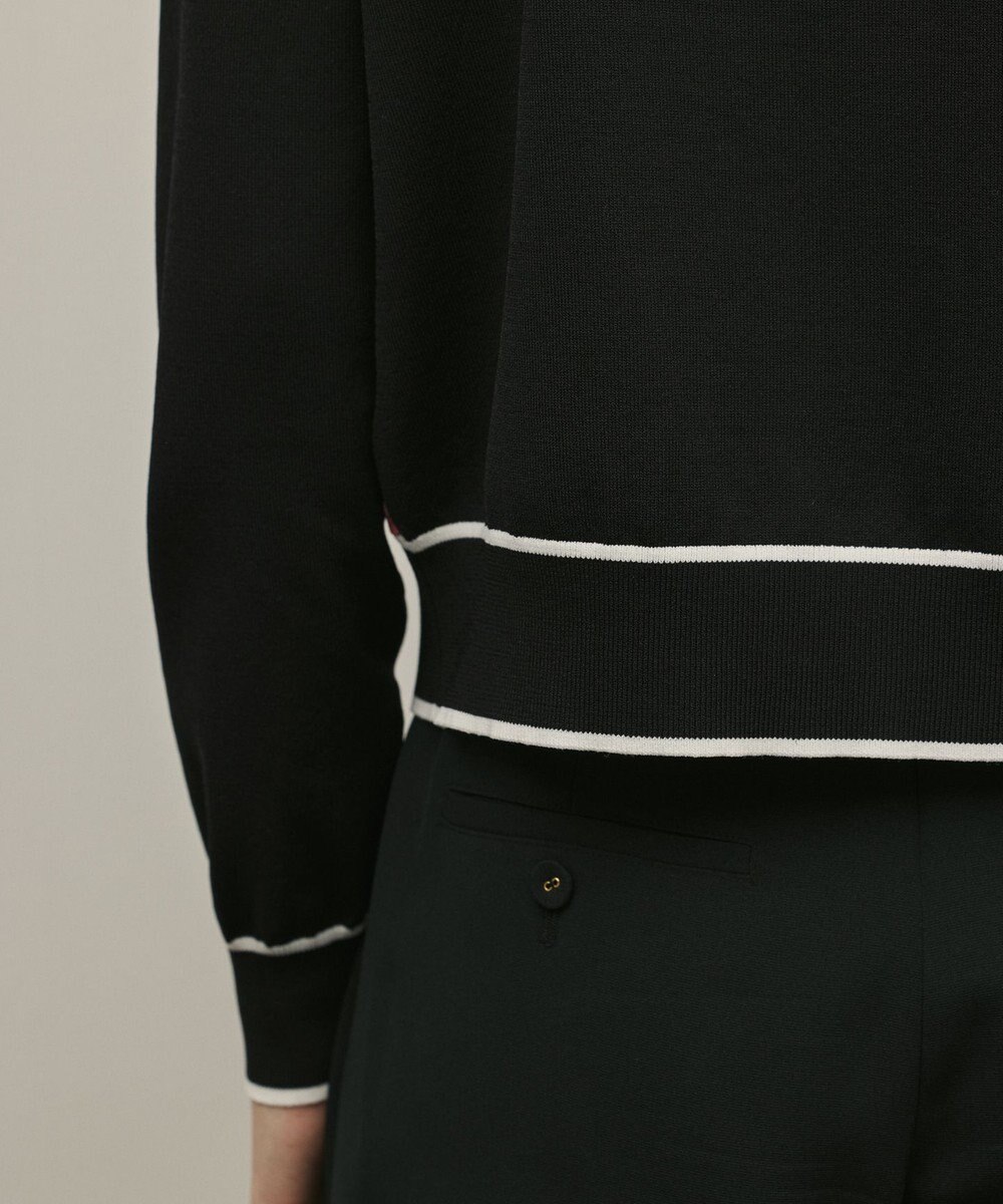 GRACE CONTINENTAL フラワープリントニットカーディガン 