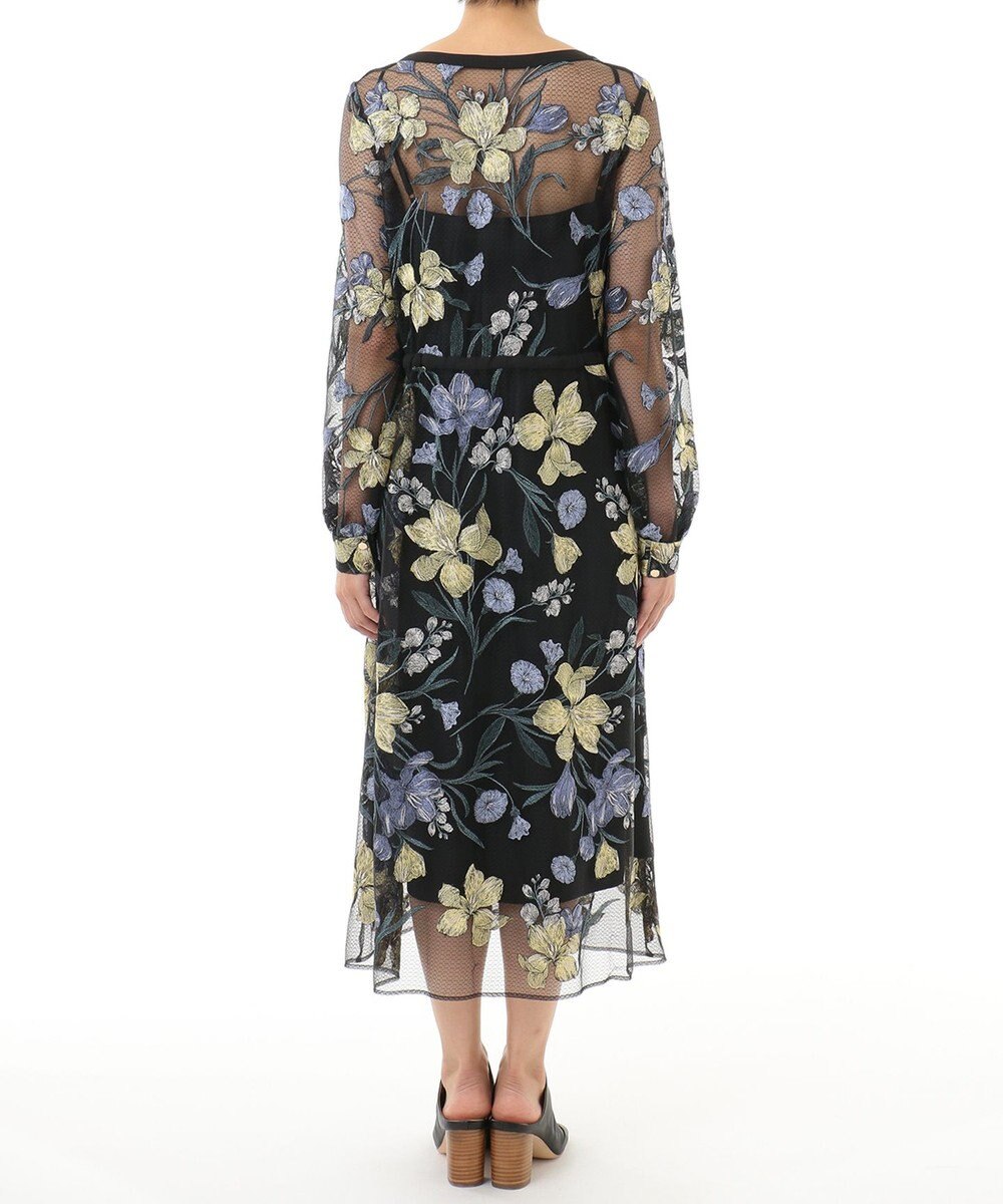 GRACE CONTINENTAL レザースタックヒールサンダル 