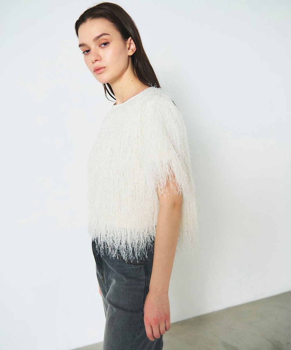 GRACE CONTINENTAL フリンジトップ