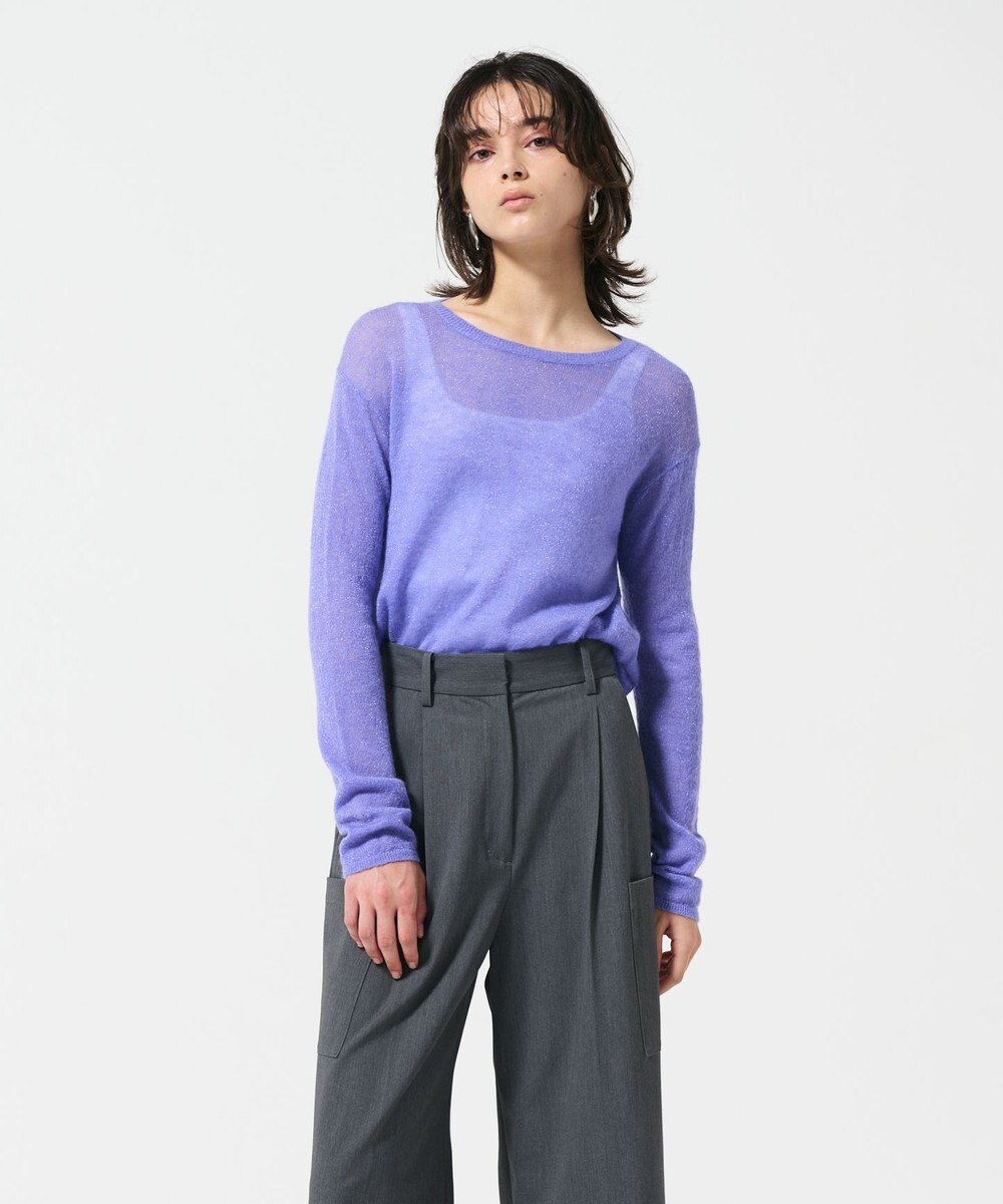 GRACE CONTINENTAL モヘヤシアーニットトップ