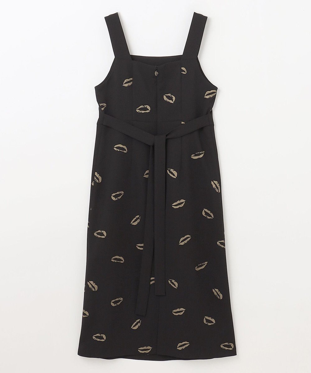 GRACE CONTINENTAL リップモチーフドレス 