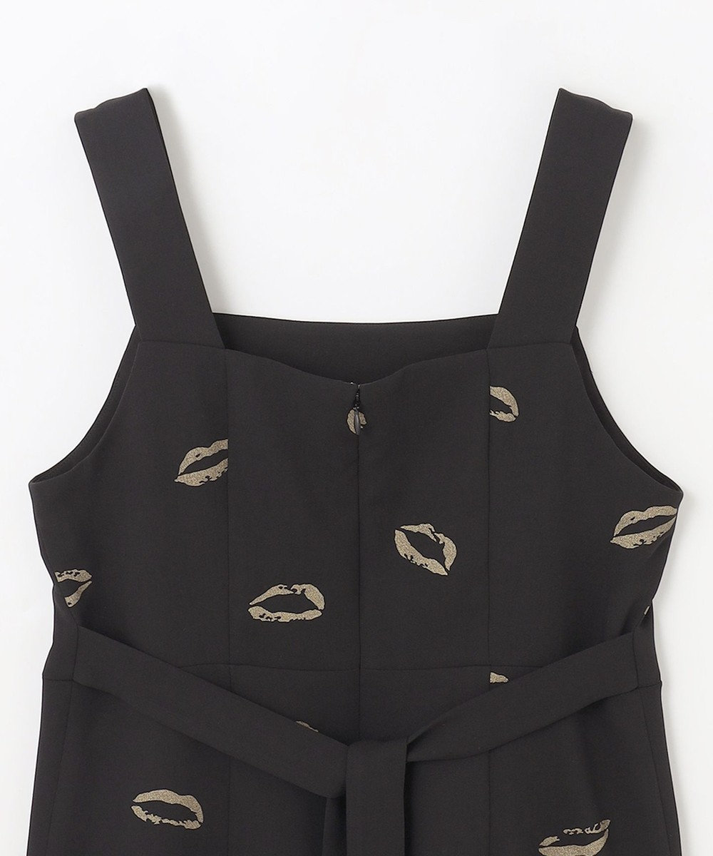 GRACE CONTINENTAL リップモチーフドレス 