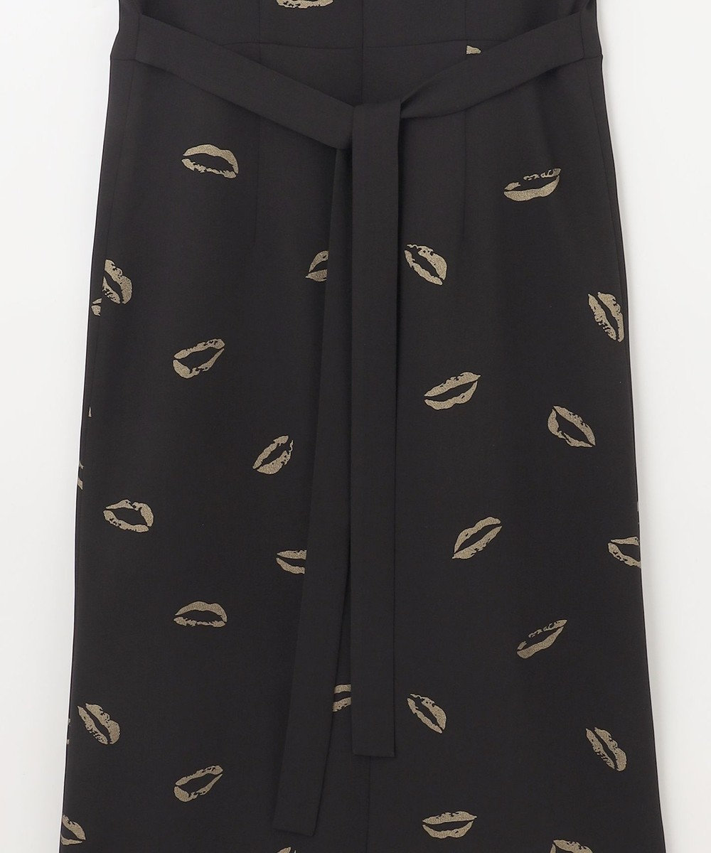 GRACE CONTINENTAL リップモチーフドレス 