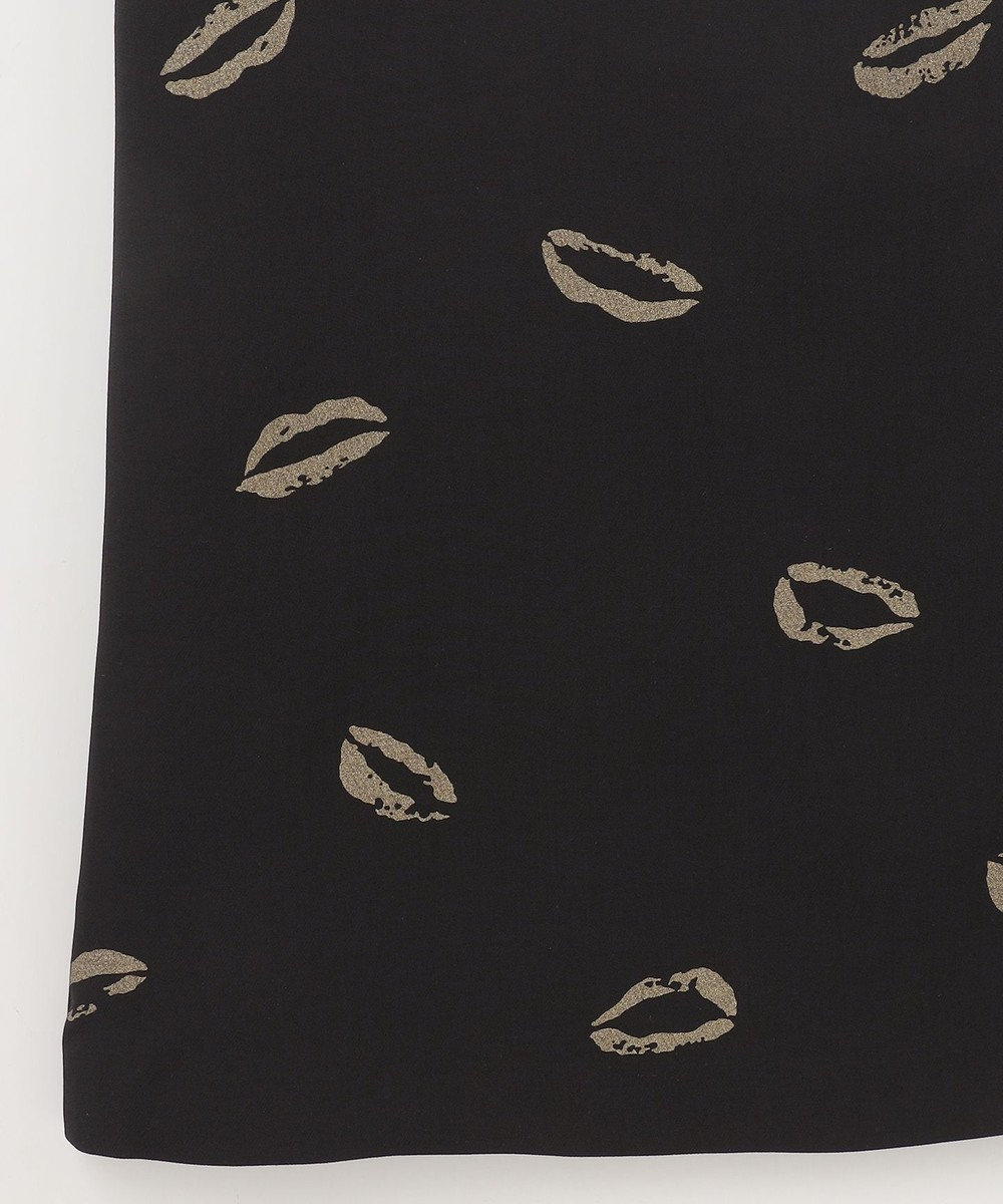 GRACE CONTINENTAL リップモチーフドレス 