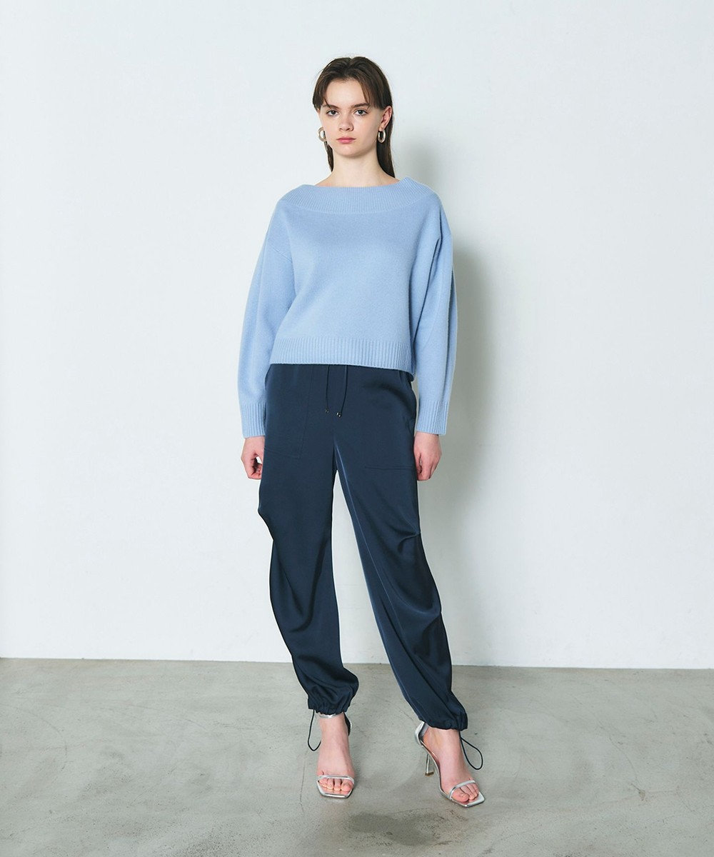 GRACE CONTINENTAL ウールルーズニットトップ