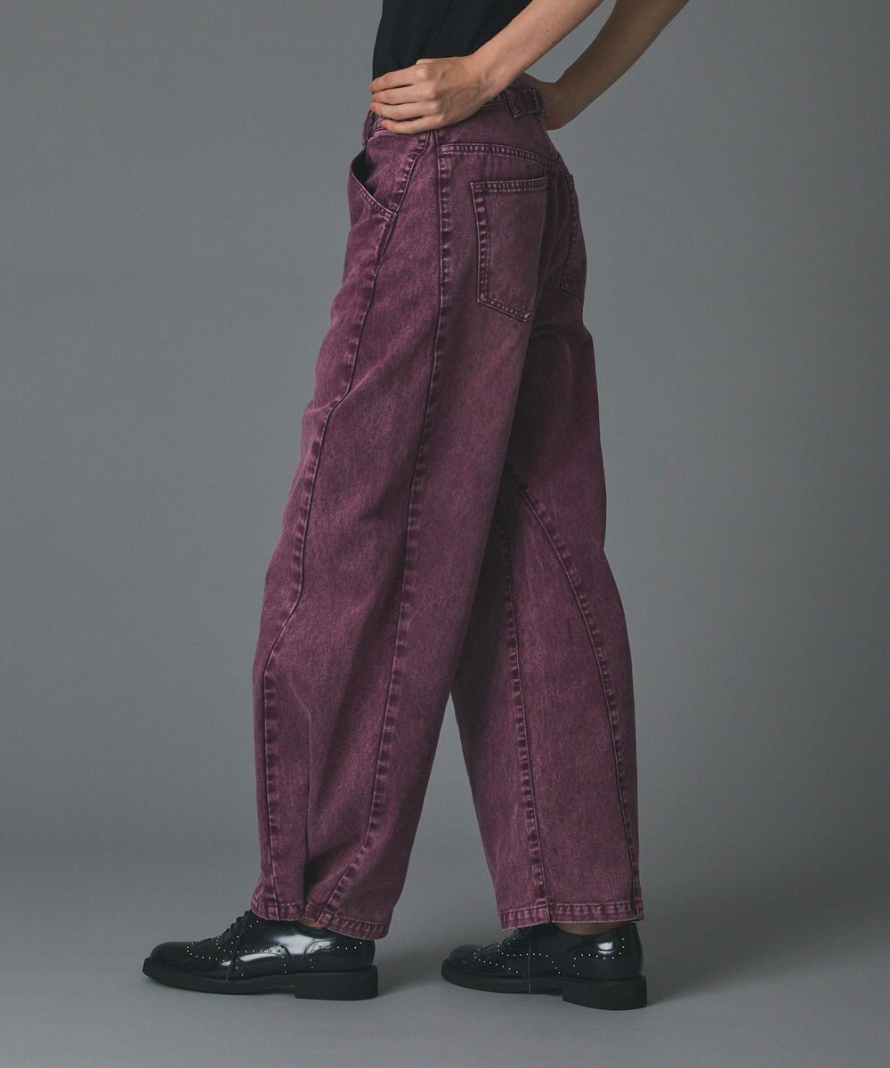 GRACE CONTINENTAL ラップ2wayデニムパンツ 
