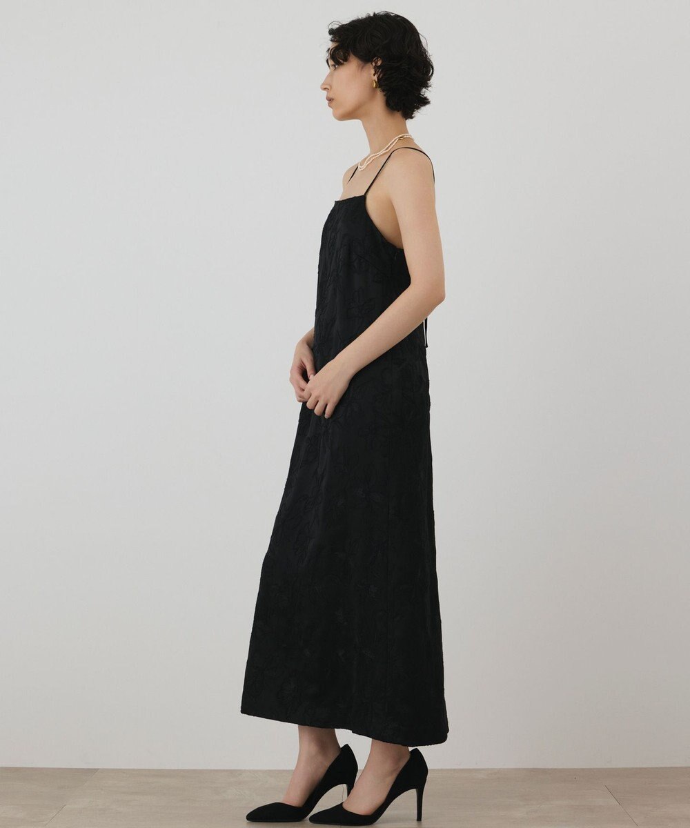 GRACE CONTINENTAL フラワー刺繍セットワンピース 
