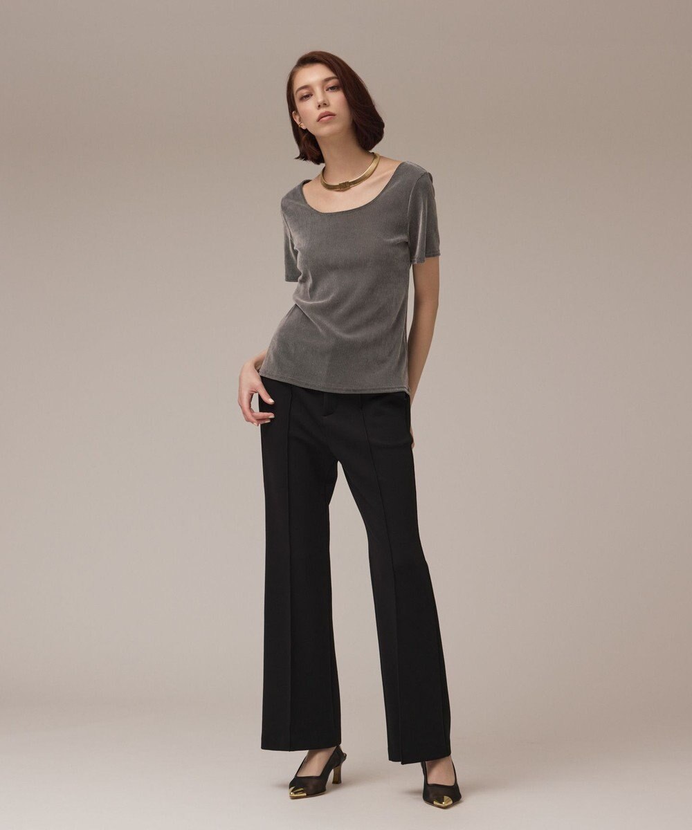 GRACE CONTINENTAL フレアカットパンツ 