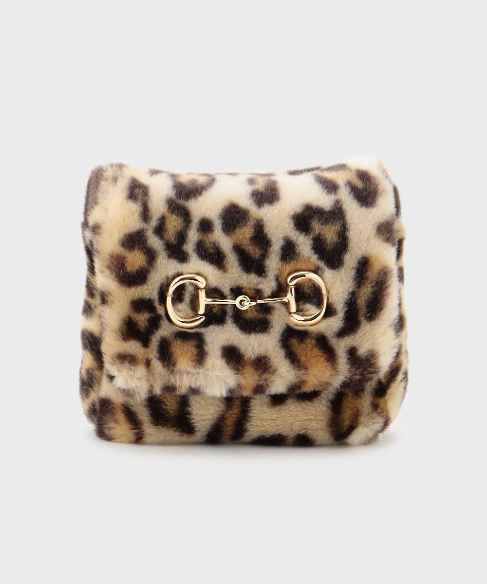 GRACE CONTINENTAL a point etcレオパードミニバッグ 