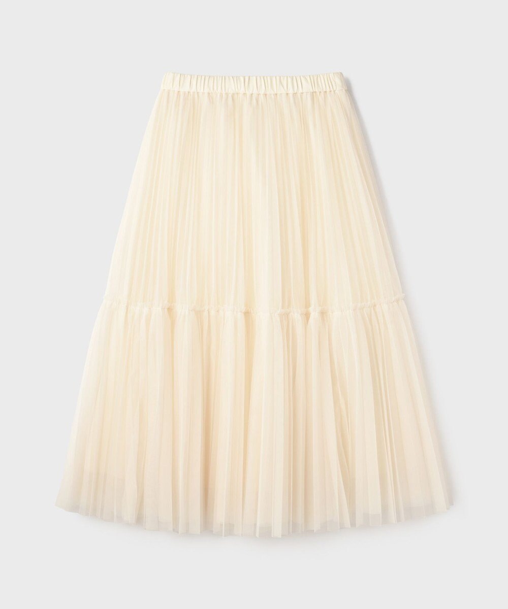 GRACE CONTINENTAL チュールティアードスカート 