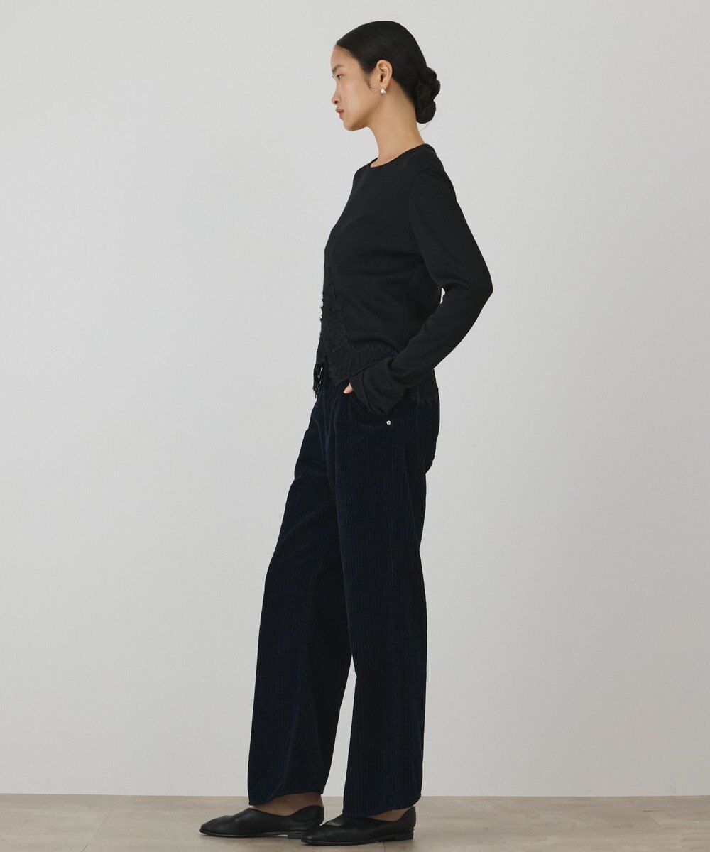 GRACE CONTINENTAL レースヘムカットトップ 