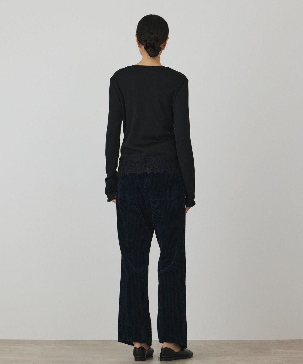 GRACE CONTINENTAL レースヘムカットトップ 
