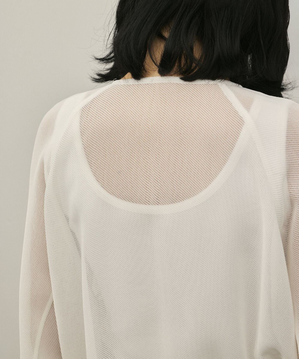 GRACE CONTINENTAL ノーカラーカラミブルゾン 