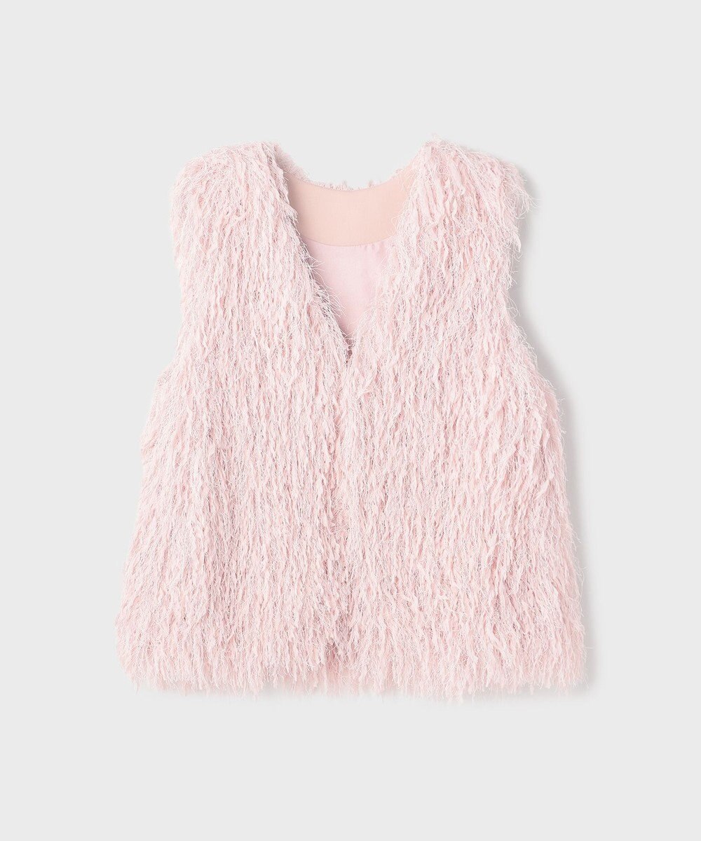 GRACE CONTINENTAL フリンジベスト 