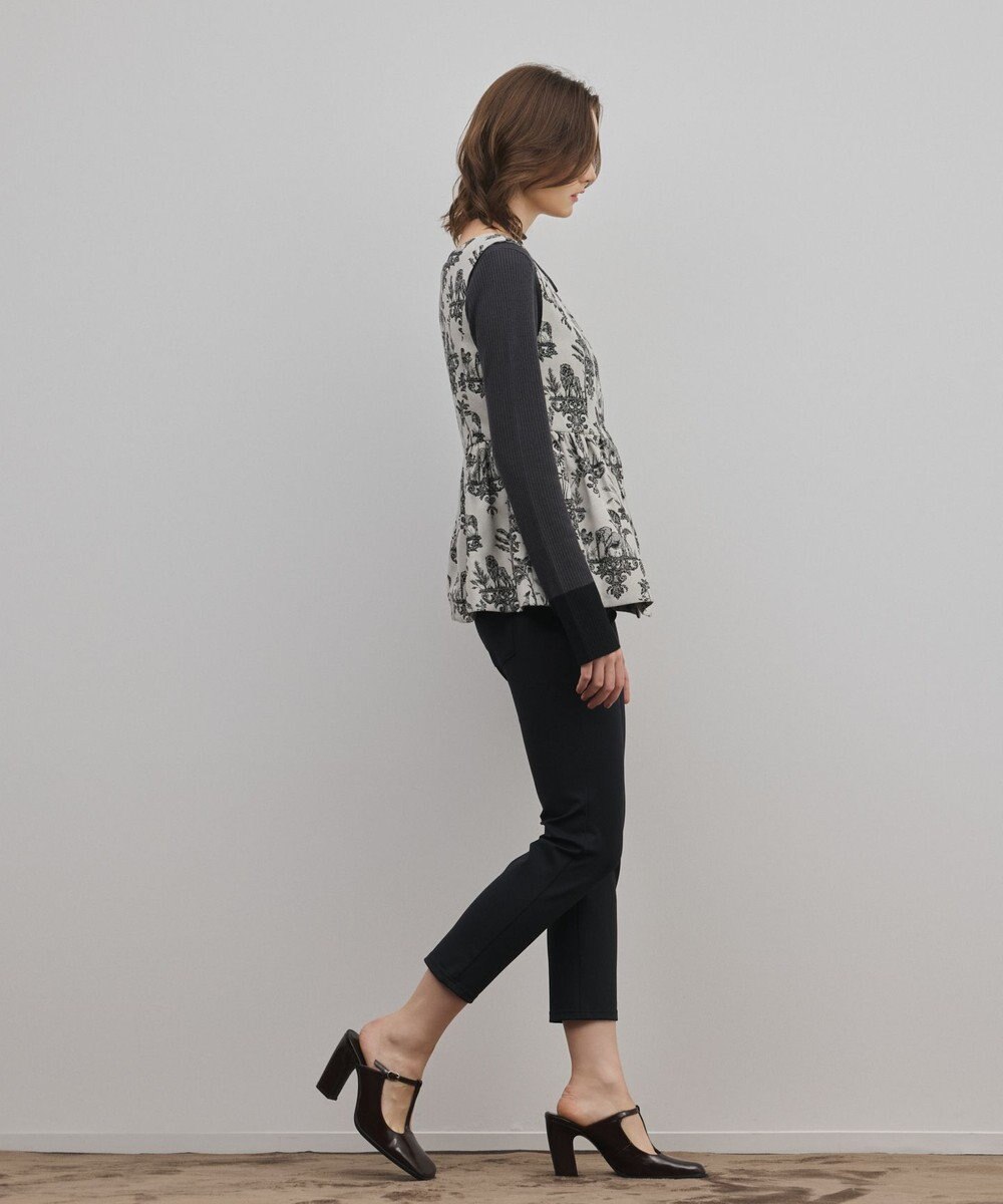 GRACE CONTINENTAL ジャージサブリナパンツ 