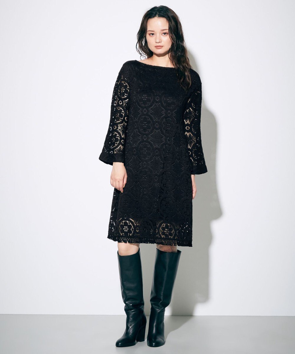 レースフリンジワンピース Grace Continental Grace Continental グレースコンチネンタル 通販