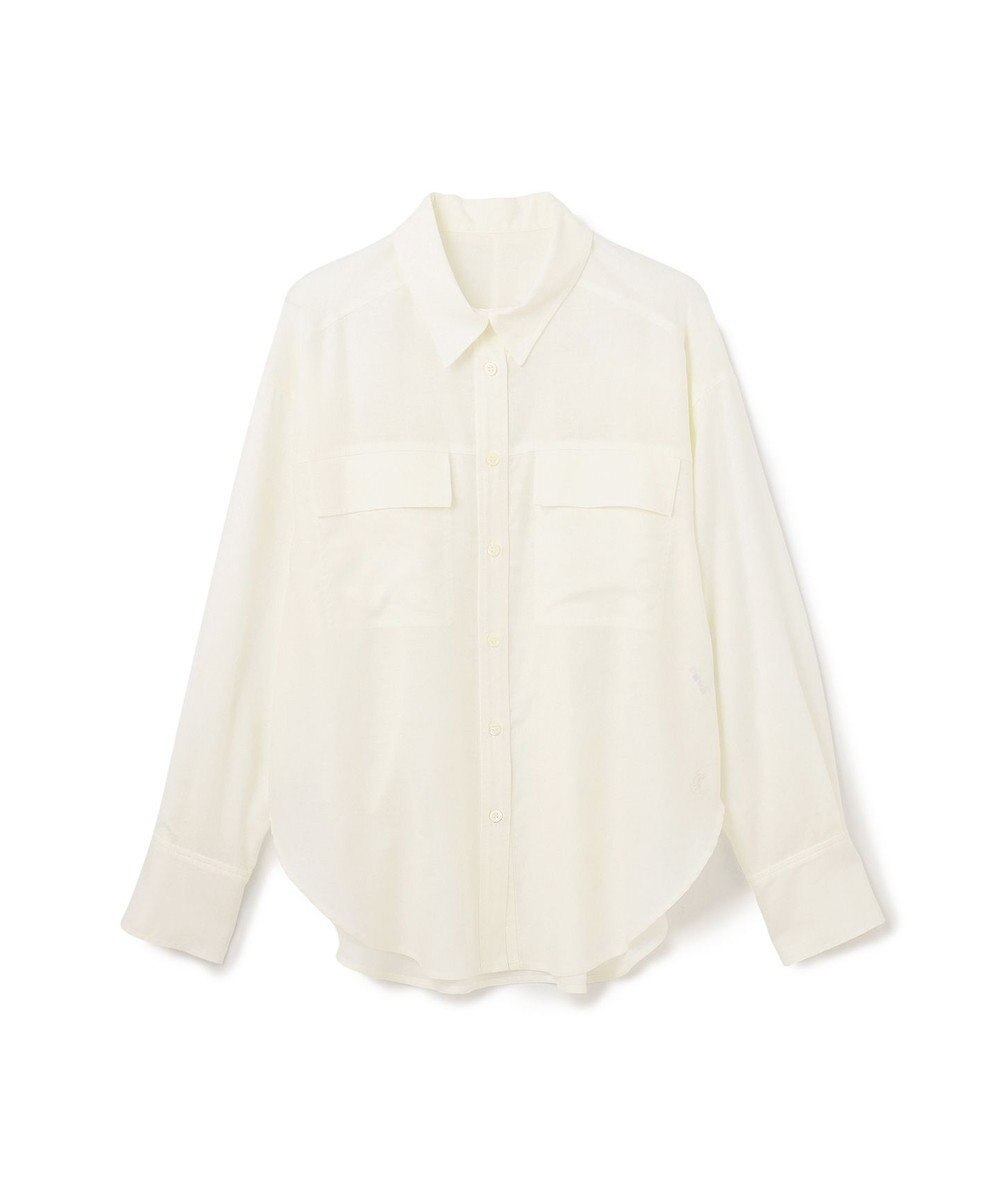 GRACE CONTINENTAL トリアセリネンオーバーシャツ 