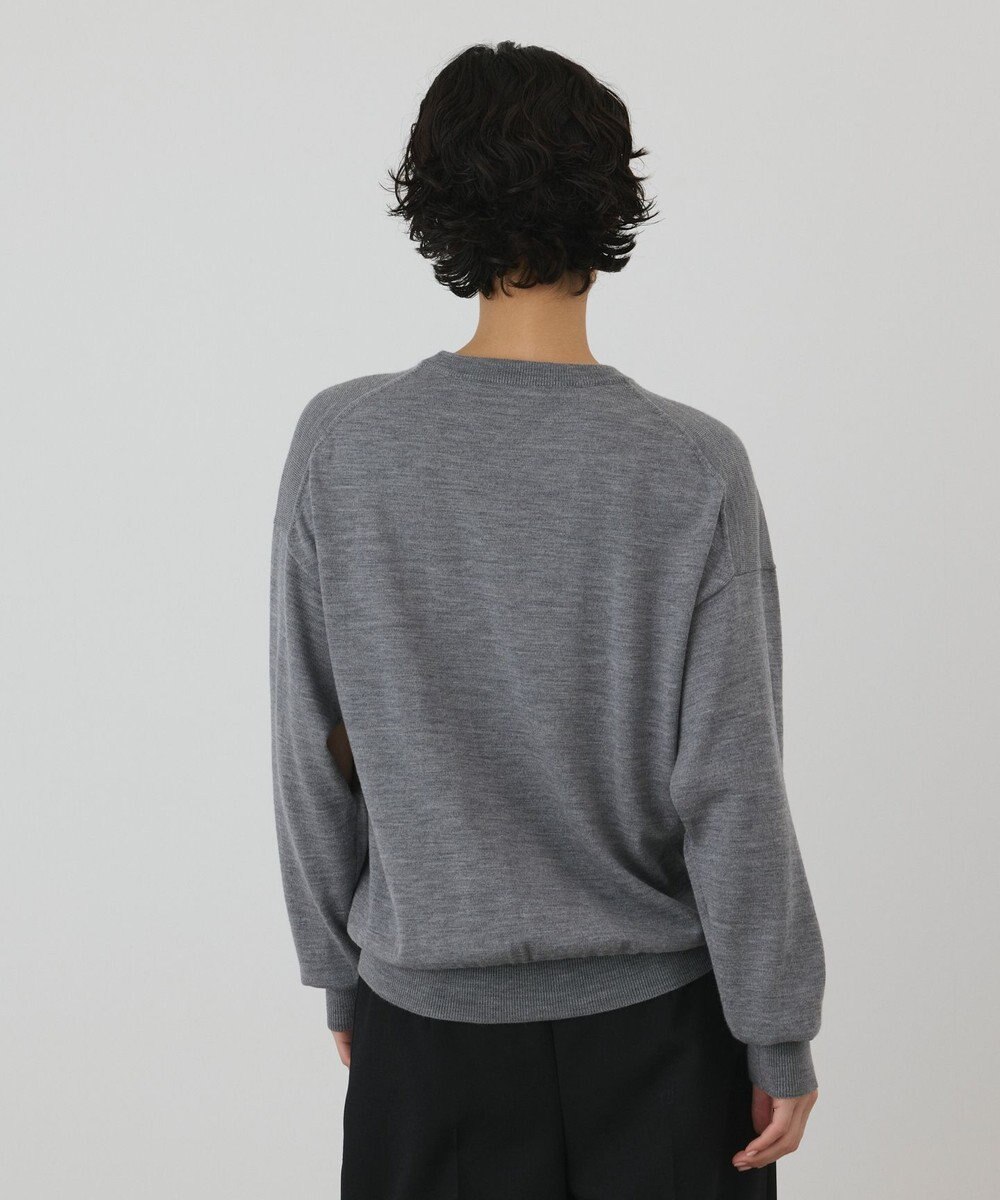 GRACE CONTINENTAL ウールスリットニットトップ 
