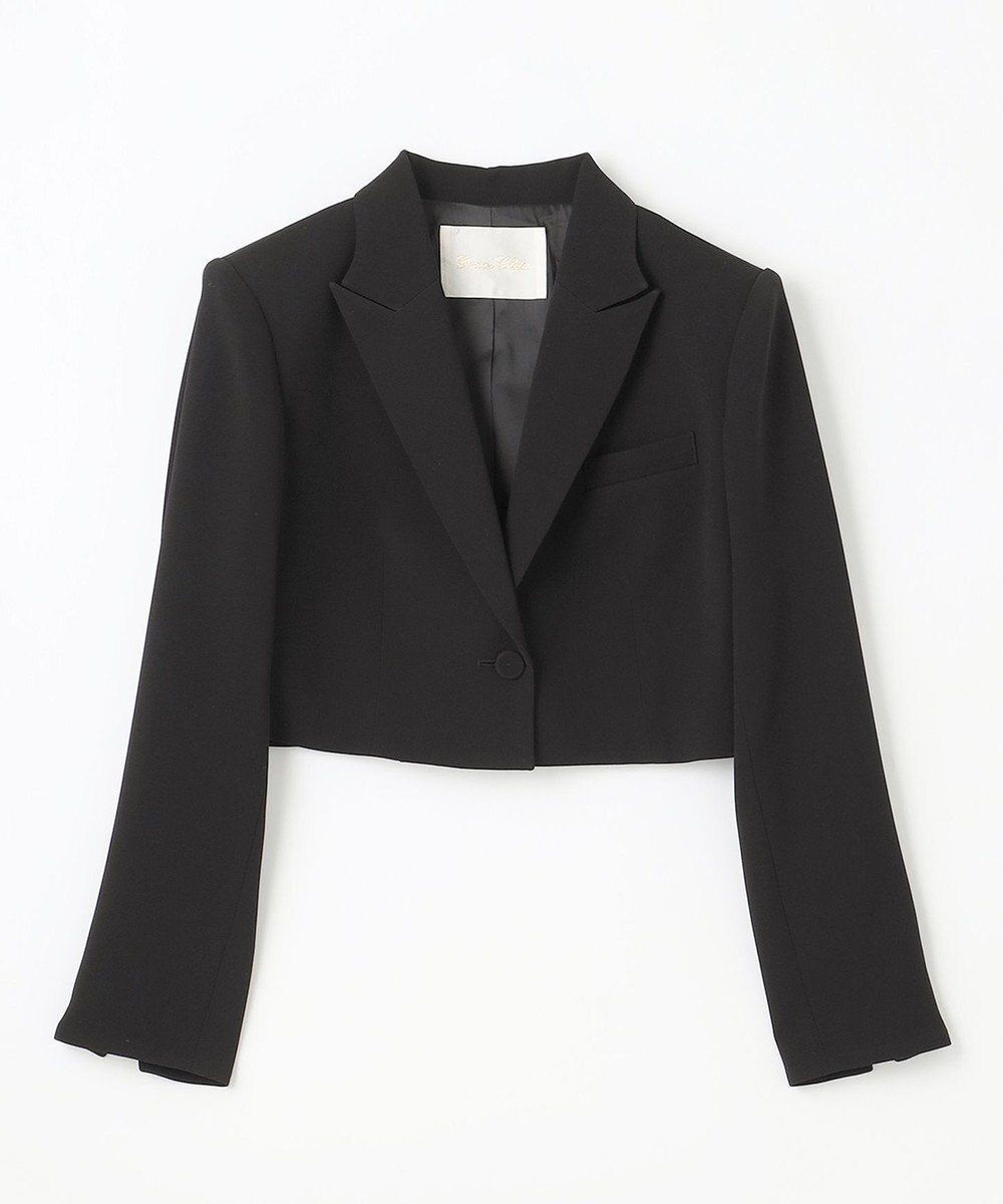 GRACE CONTINENTAL トリアセショート丈ジャケット