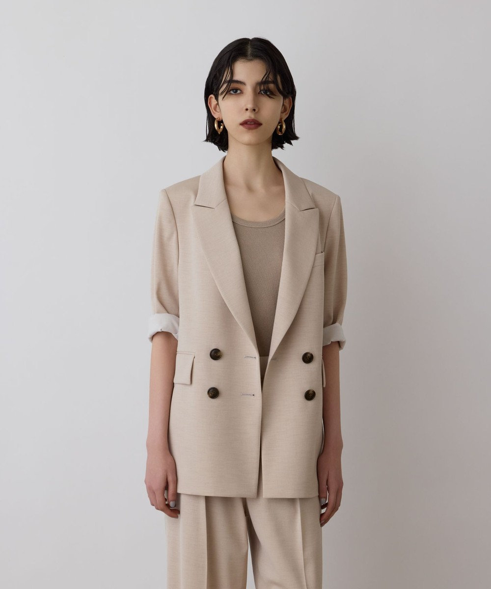 GRACE CONTINENTAL スラブストレッチテーラージャケット