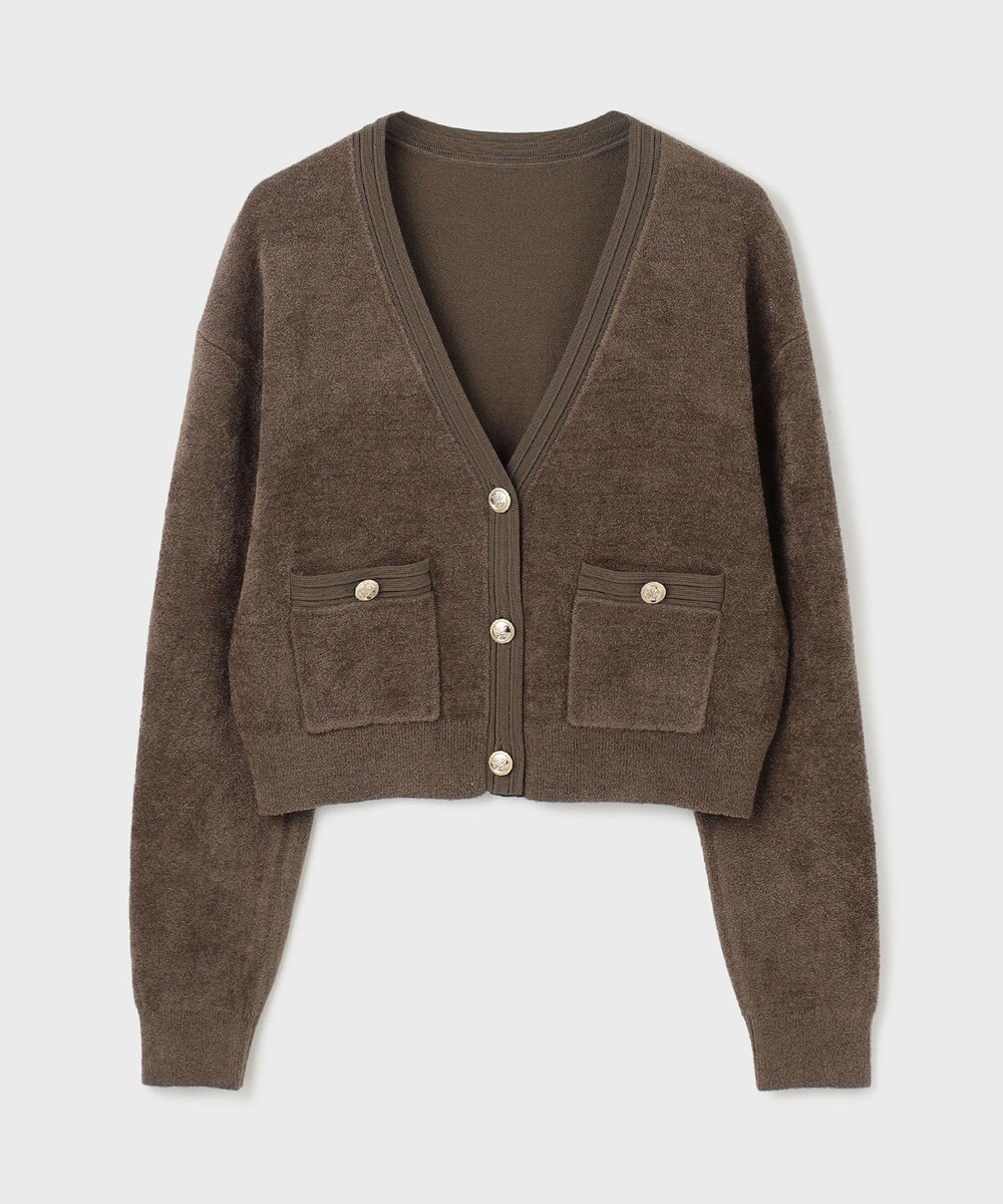 GRACE CONTINENTAL モールニットカーディガン