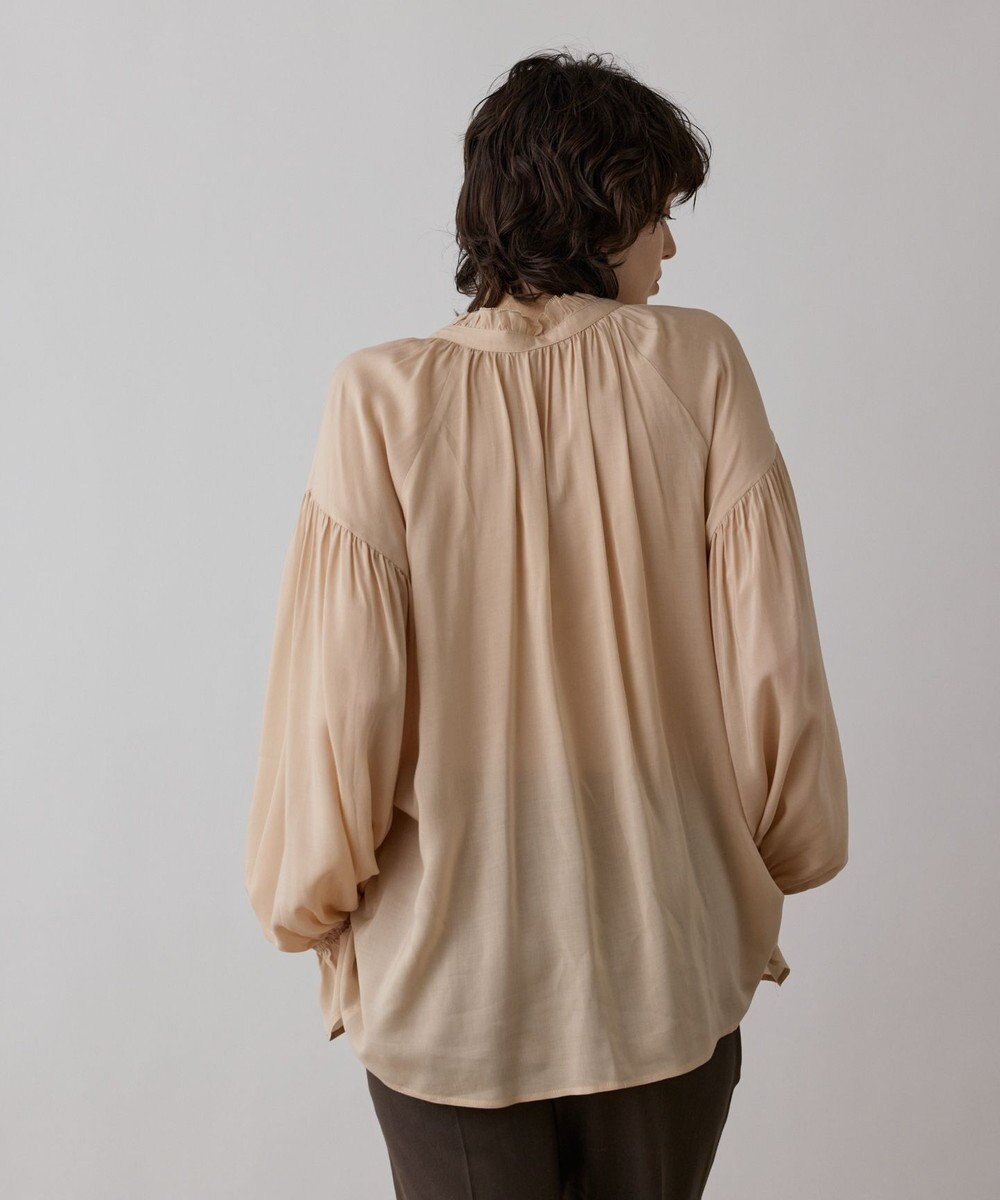 GRACE CONTINENTAL レースキャミ付カフタンブラウス 