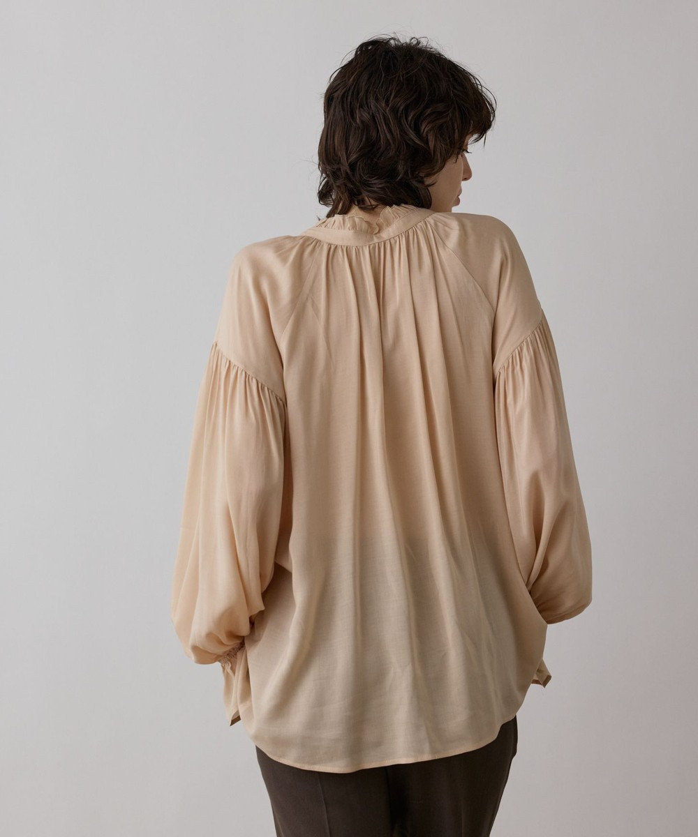 GRACE CONTINENTAL レースキャミ付カフタンブラウス