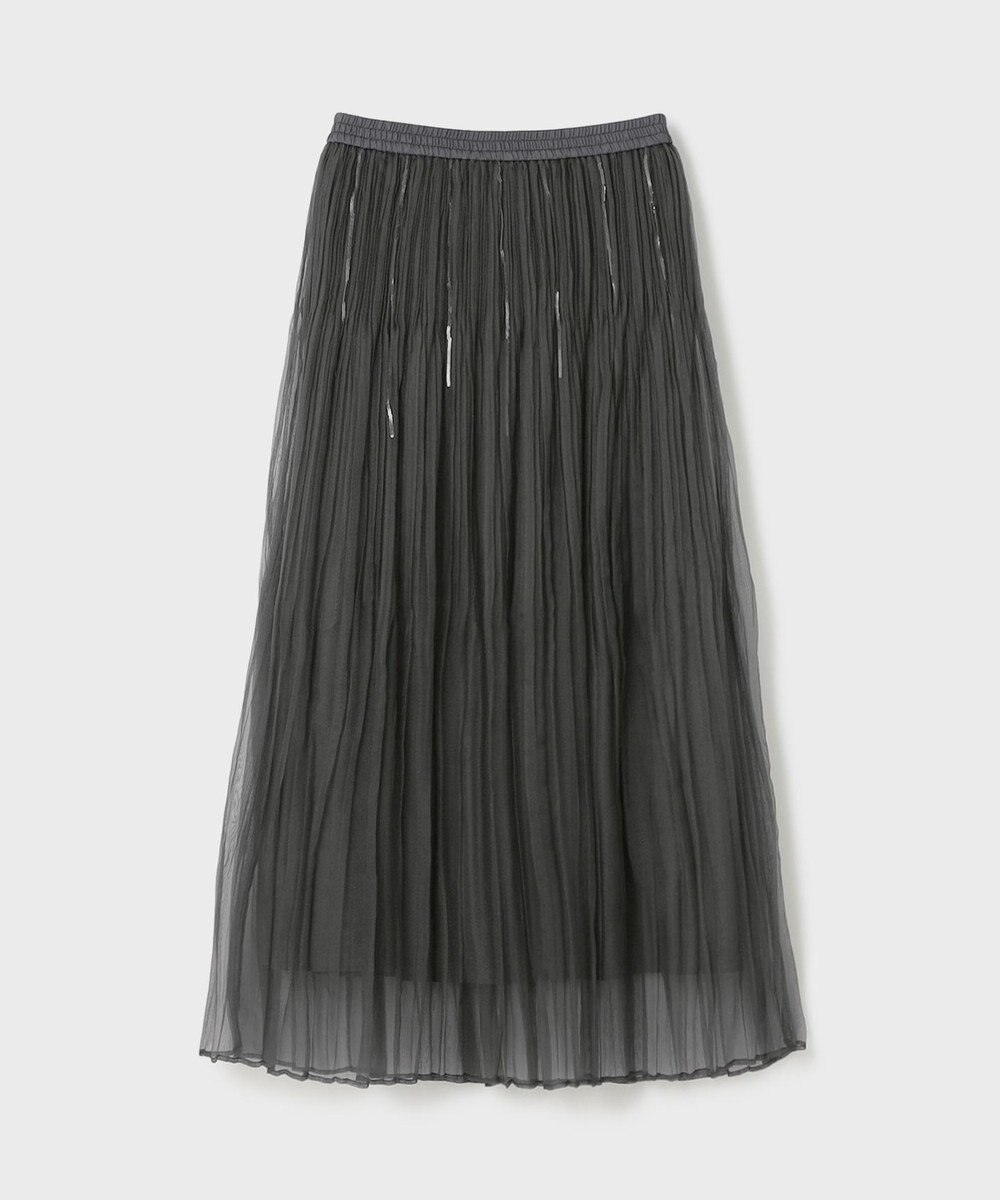 GRACE CONTINENTAL オーガンスパンコールスカート