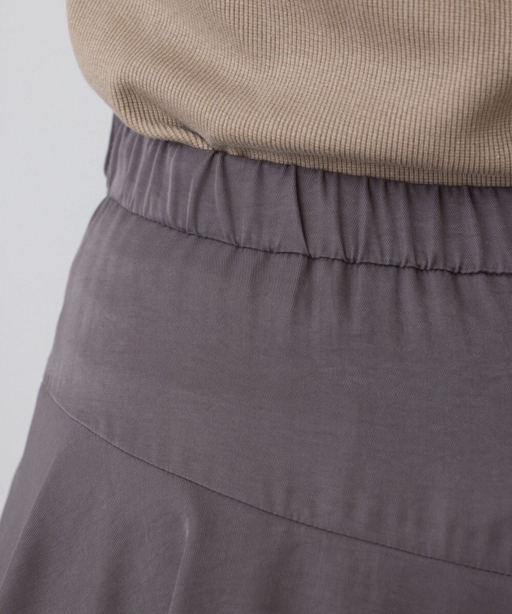 GRACE CONTINENTAL イレヘムサテンスカート 