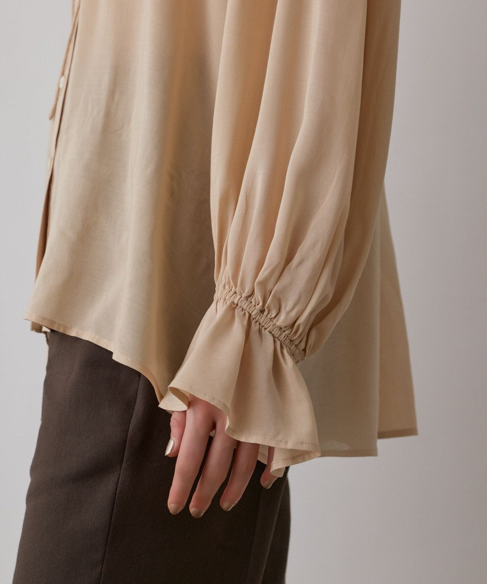 GRACE CONTINENTAL レースキャミ付カフタンブラウス