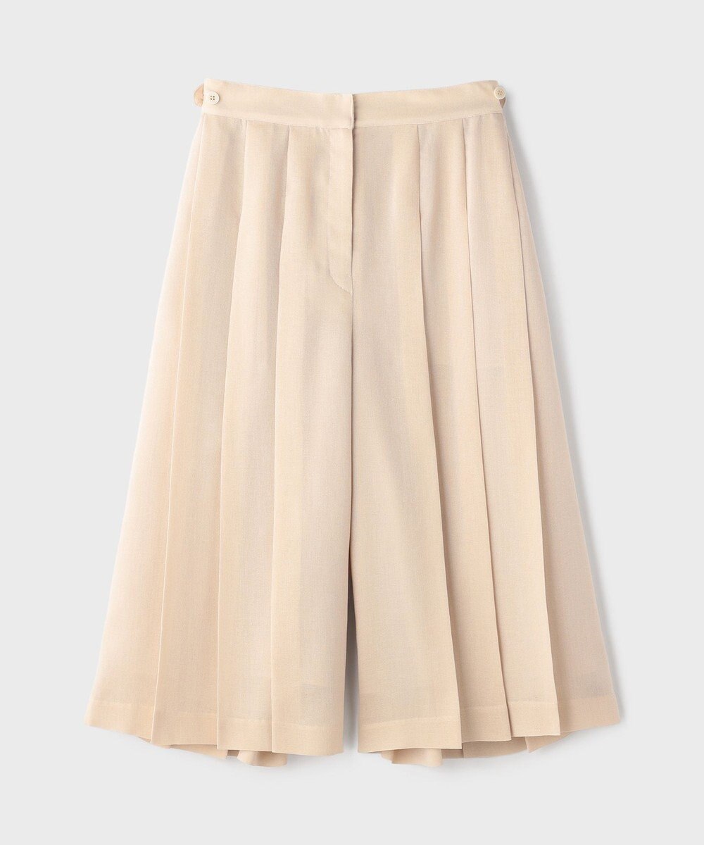 GRACE CONTINENTAL プリーツキュロットパンツ 