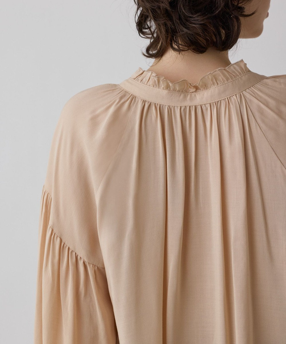 GRACE CONTINENTAL レースキャミ付カフタンブラウス