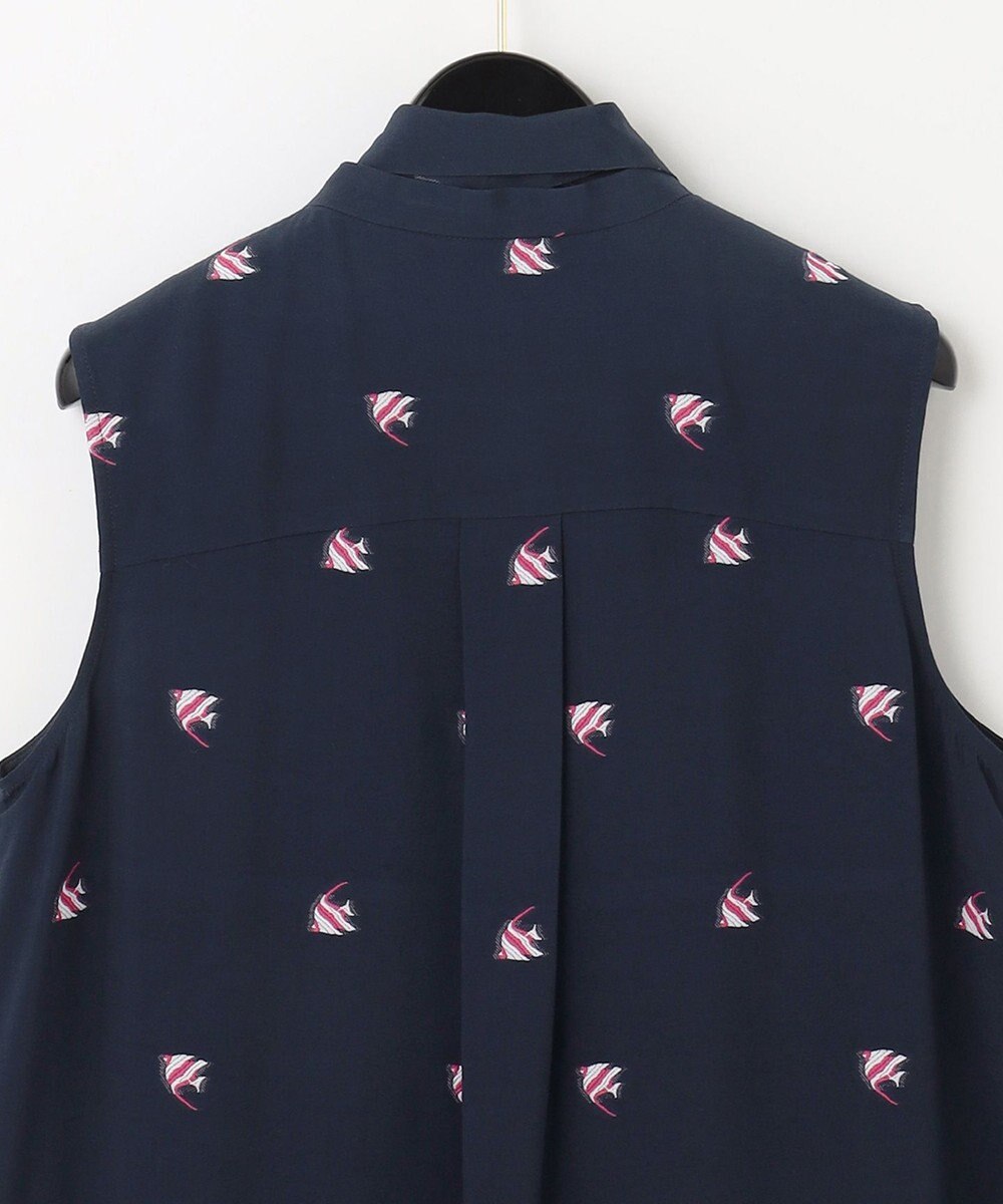 GRACE CONTINENTAL エンゼルフィッシュジャガードワンピース 