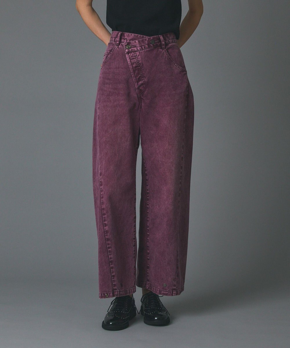 GRACE CONTINENTAL ラップ2wayデニムパンツ 