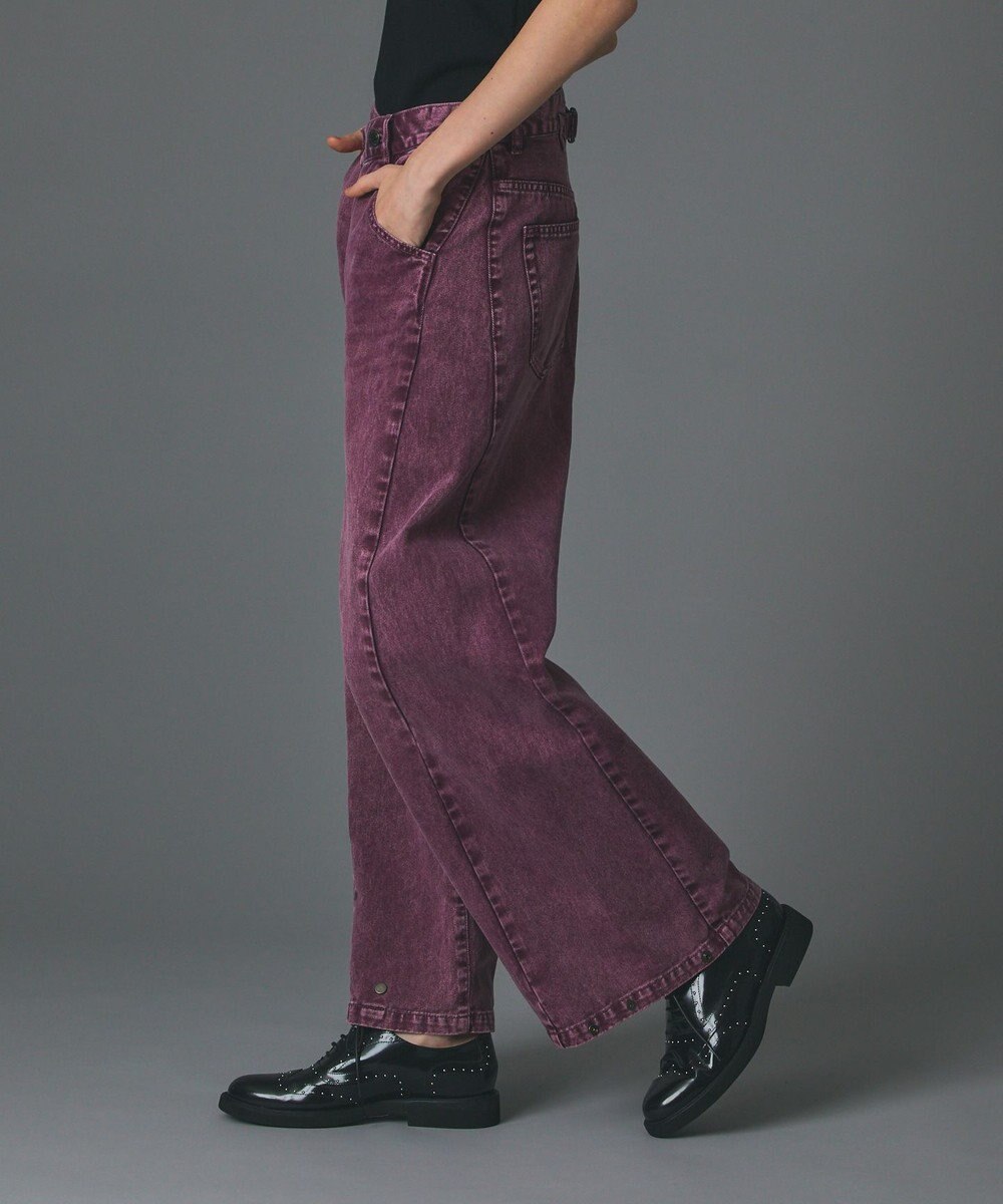 GRACE CONTINENTAL ラップ2wayデニムパンツ 