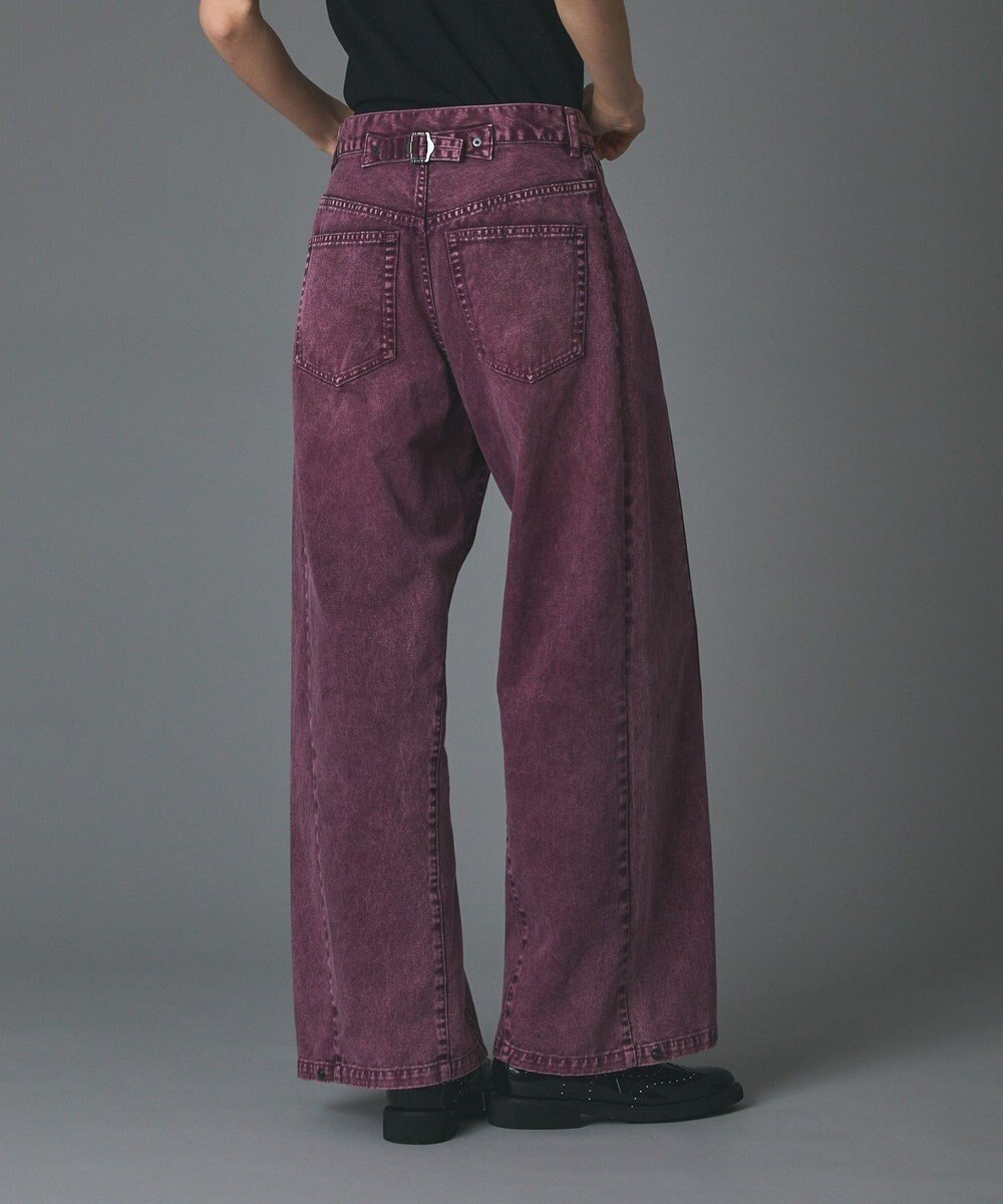GRACE CONTINENTAL ラップ2wayデニムパンツ 