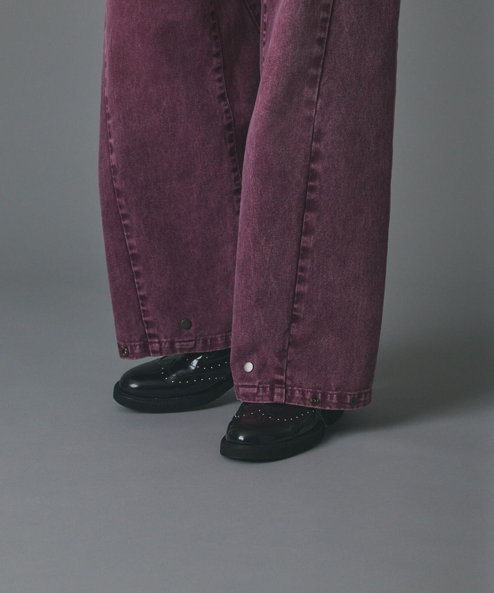 GRACE CONTINENTAL ラップ2wayデニムパンツ 