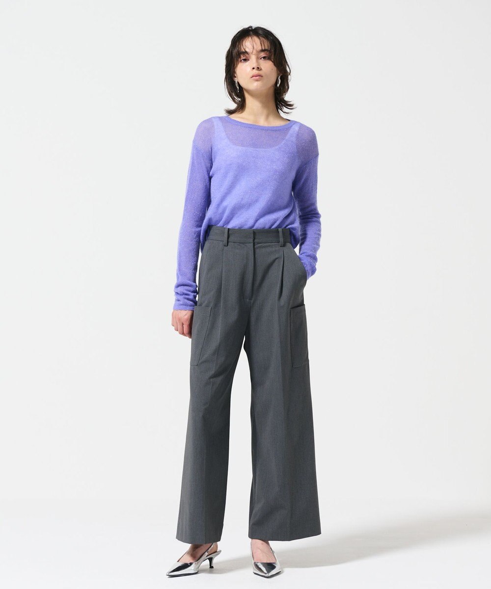 GRACE CONTINENTAL モヘヤシアーニットトップ 