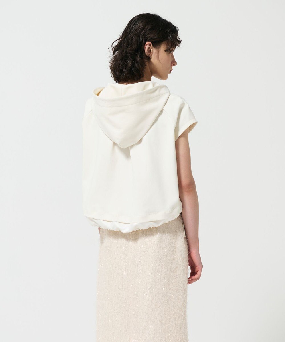 GRACE CONTINENTAL クロップトジャージトップ 