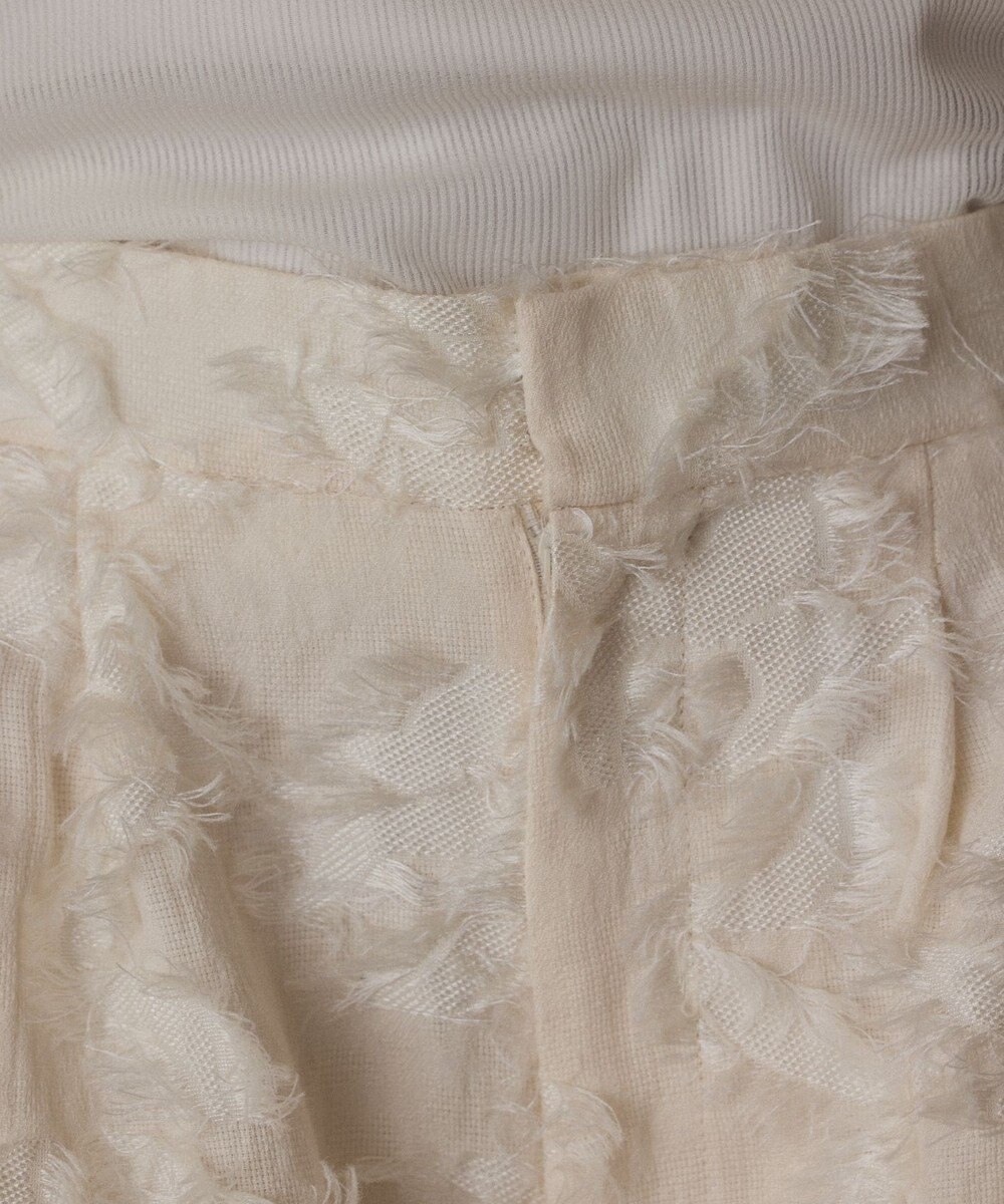 GRACE CONTINENTAL カットジャガードショートパンツ 