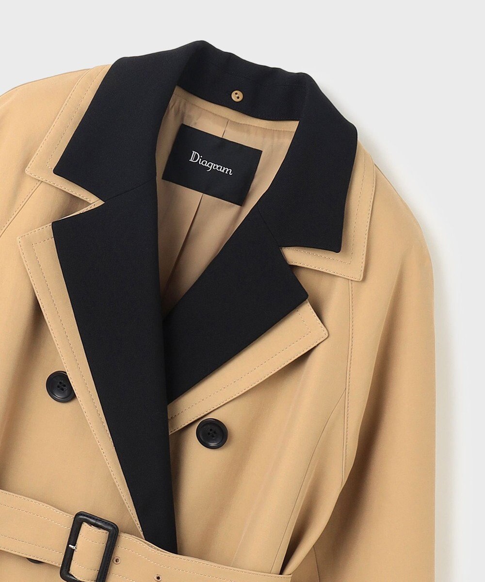 GRACE CONTINENTAL ジャケットレイヤードトレンチ 