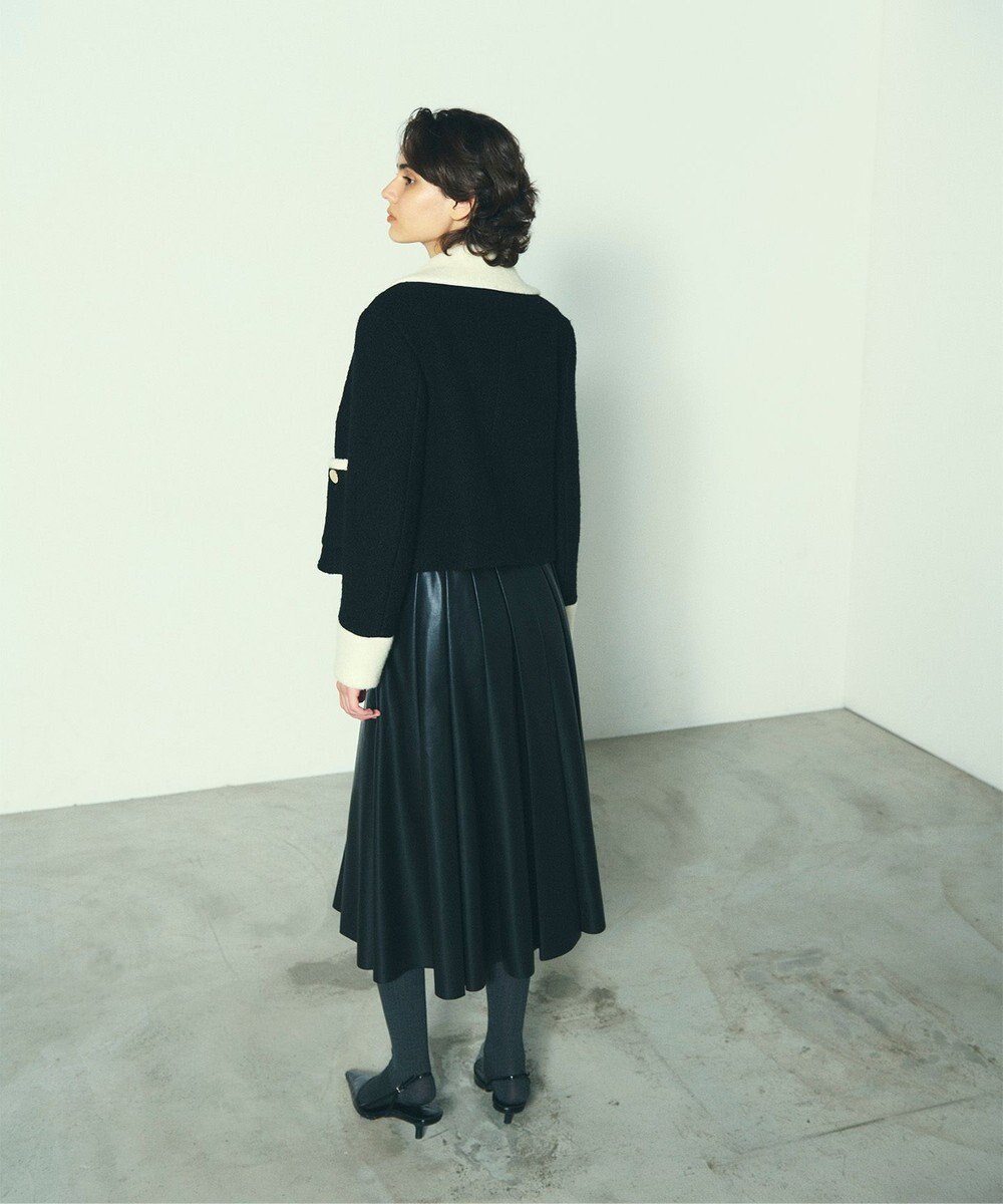 GRACE CONTINENTAL ウールパイルジャケット 