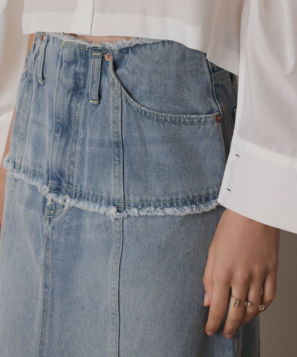 GRACE CONTINENTAL デニムタイトスカート 