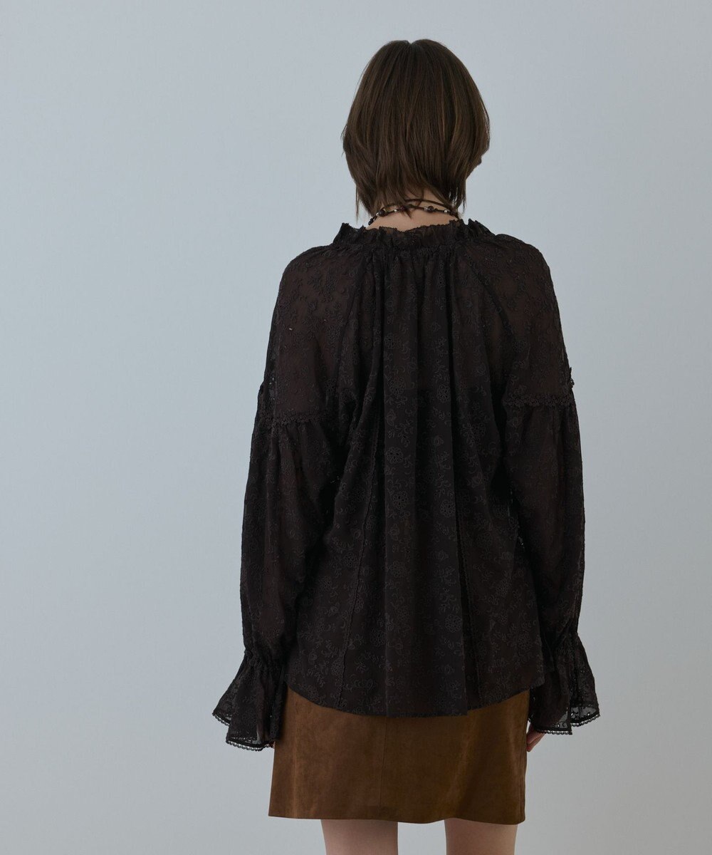 GRACE CONTINENTAL ヨウリュウembカフタンブラウス 