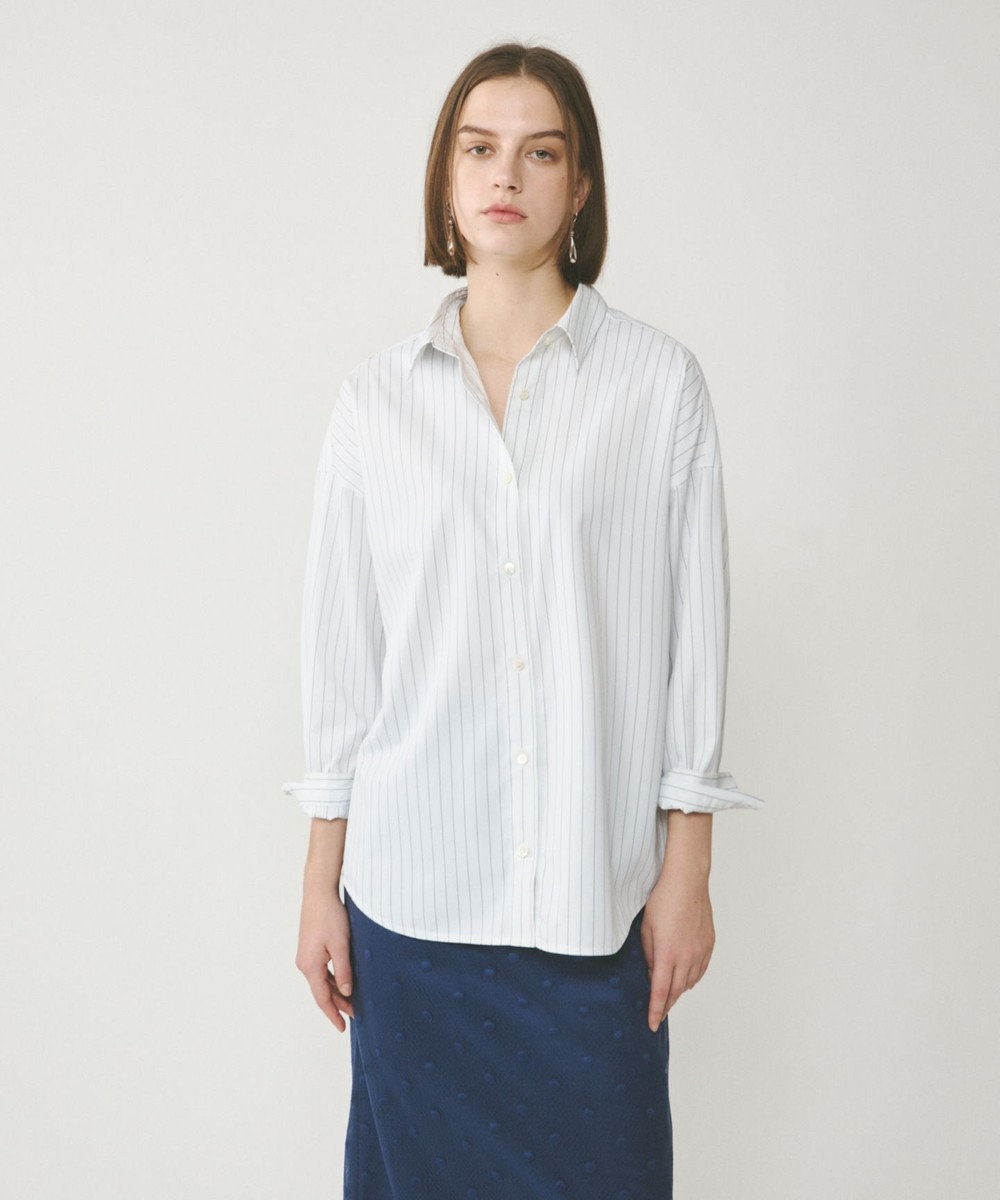 GRACE CONTINENTAL チュールレイヤードシャツ