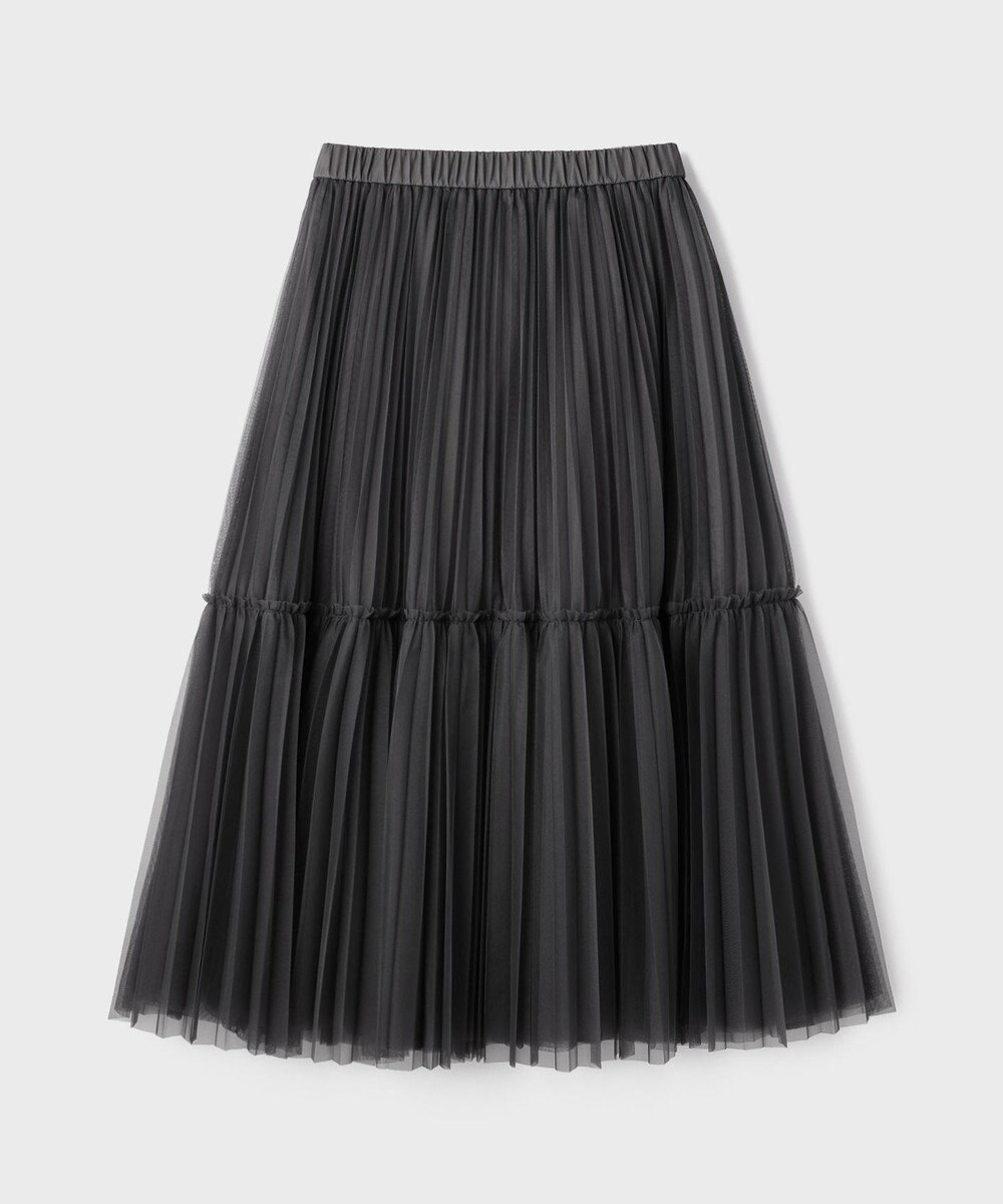 GRACE CONTINENTAL チュールティアードスカート 